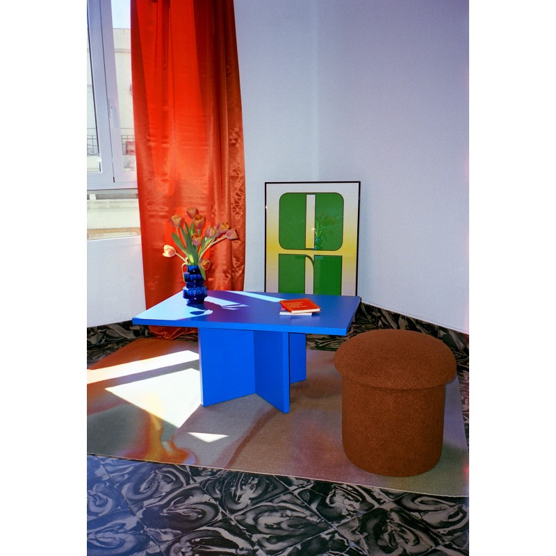 Mesa baja rectangular Charla Prussia