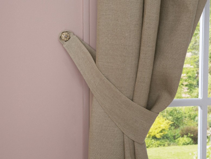Ficelle Washed Linen Curtain by Maison EMBRIN