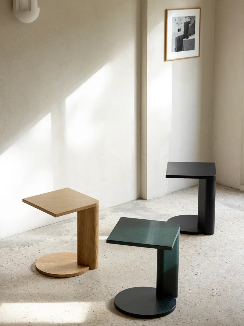 Galta Forte Side Table by Kann: Bold Scandinavian Design