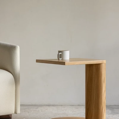 Galta Forte Side Table by Kann: Bold Scandinavian Design